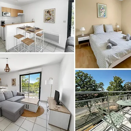 T2 Balcon Et Parking A 10 Min Du Centre *