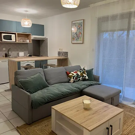 T2 Balcon Et Parking A 10 Min Du Centre 公寓 尼奥尔